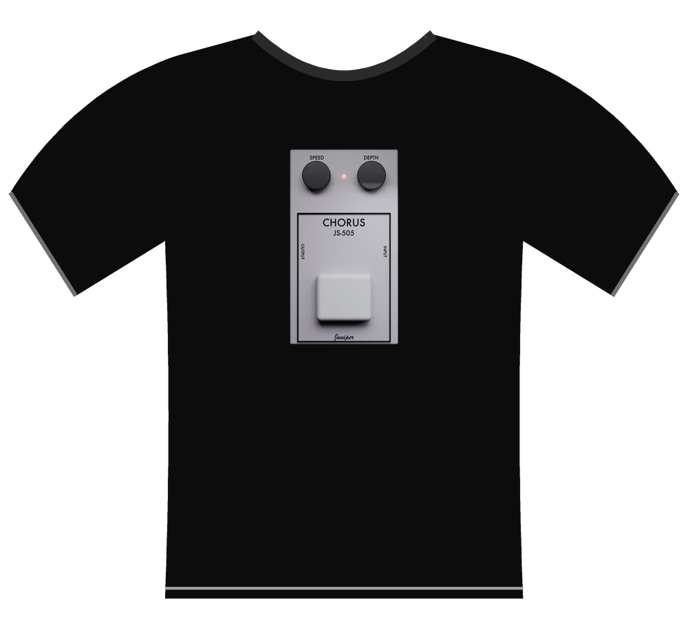 JS-505 Pedal Tee (Black)